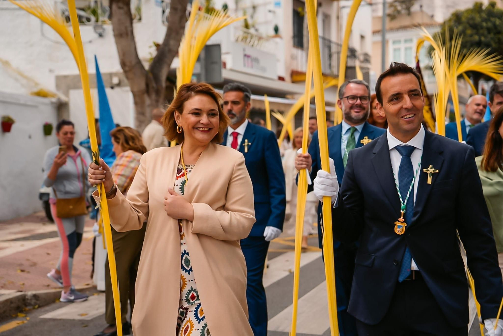 La Pollinica el Domingo de Ramos en Torremolinos, en imágenes