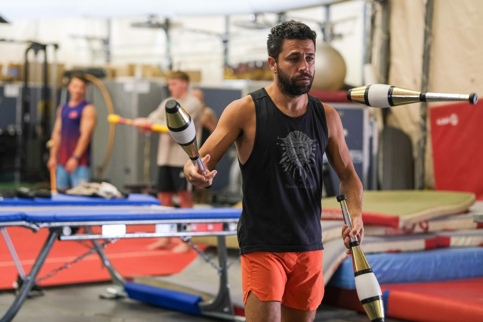 La trastienda del Circo del Sol