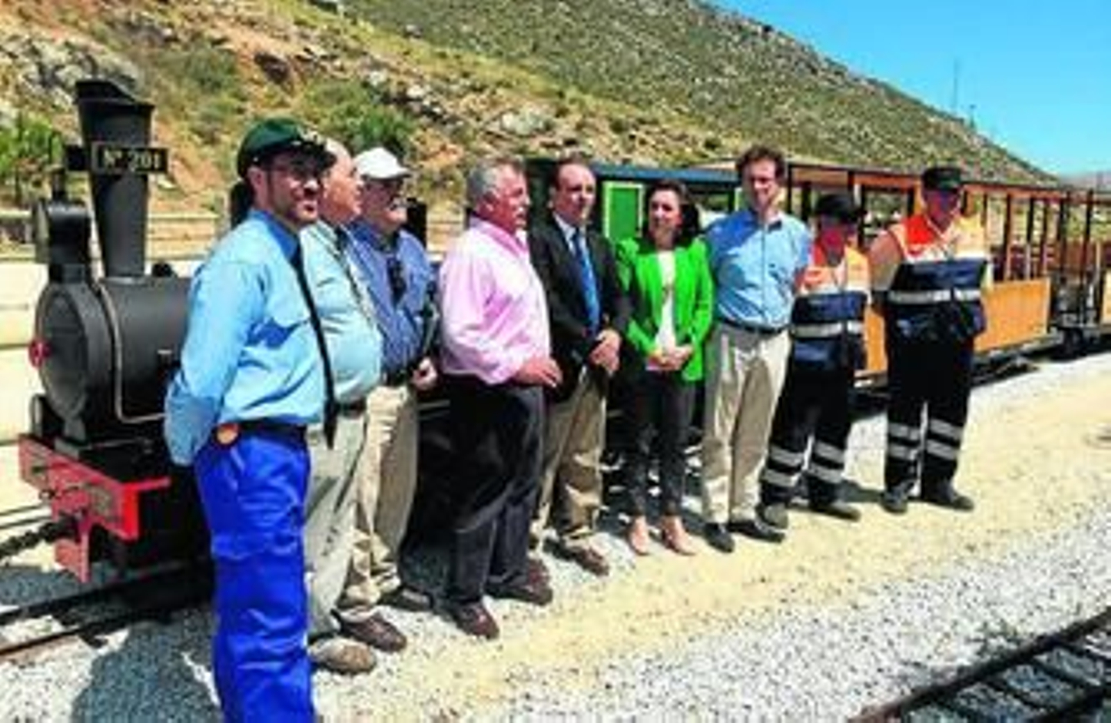Inauguración del tren de Ventas de Zafarraya. Inauguración del tren de Ventas de Zafarraya.