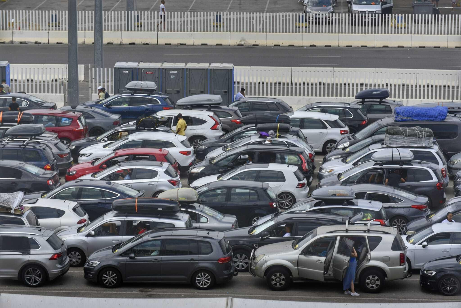 El Puerto de Algeciras durante la OPE.