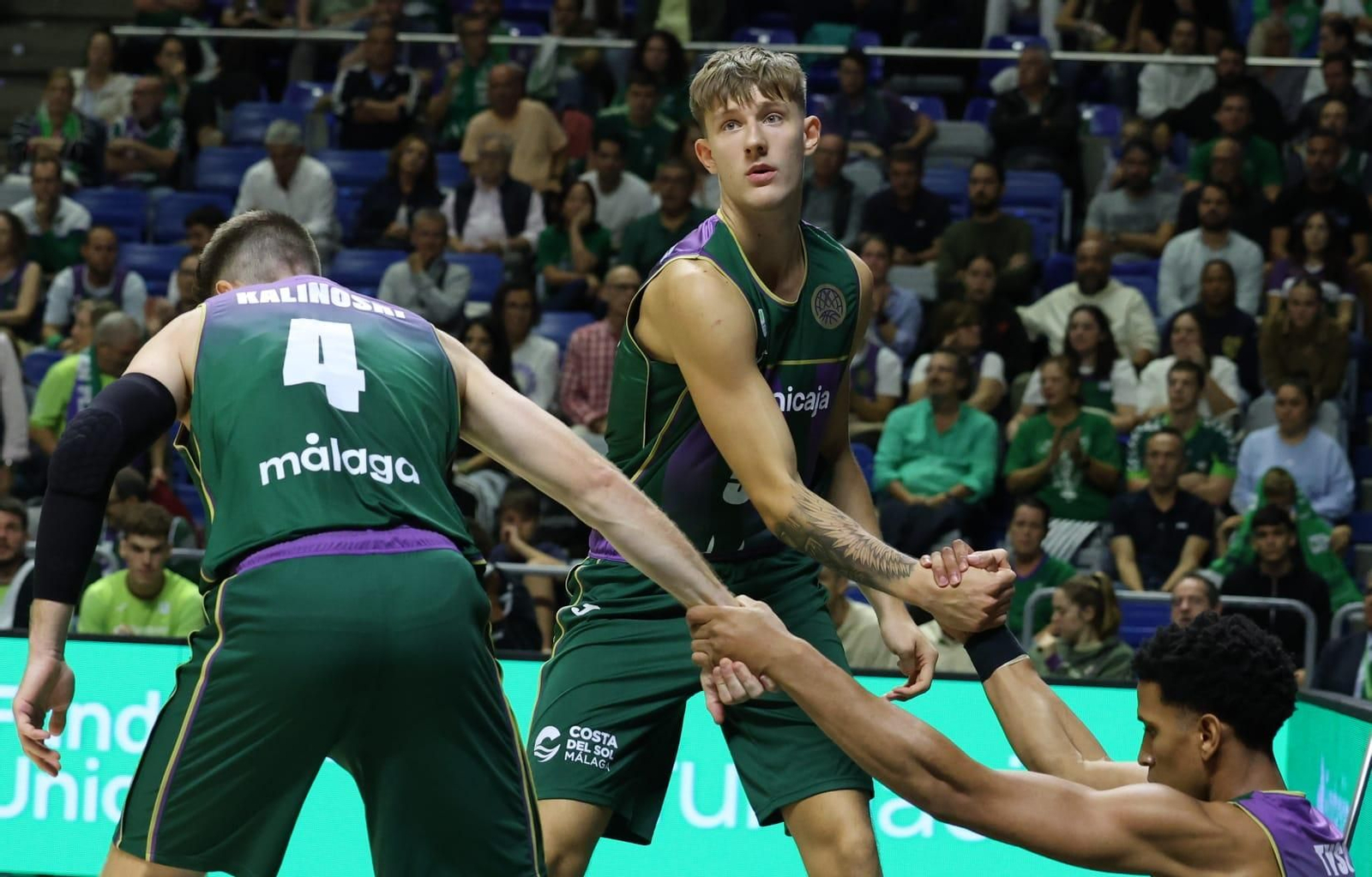 El Unicaja-Filou Oostende, en fotos