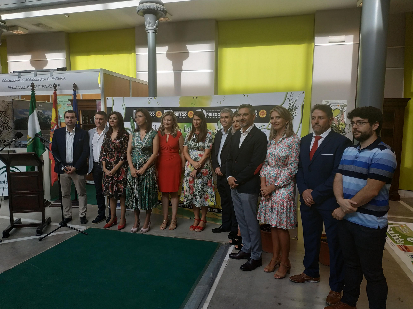 Un momento de la inauguración de Agropriego 2019.