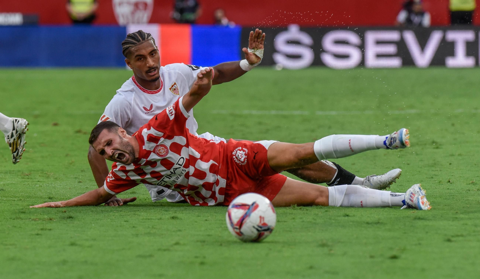 Las imágenes del Sevilla FC - Girona FC