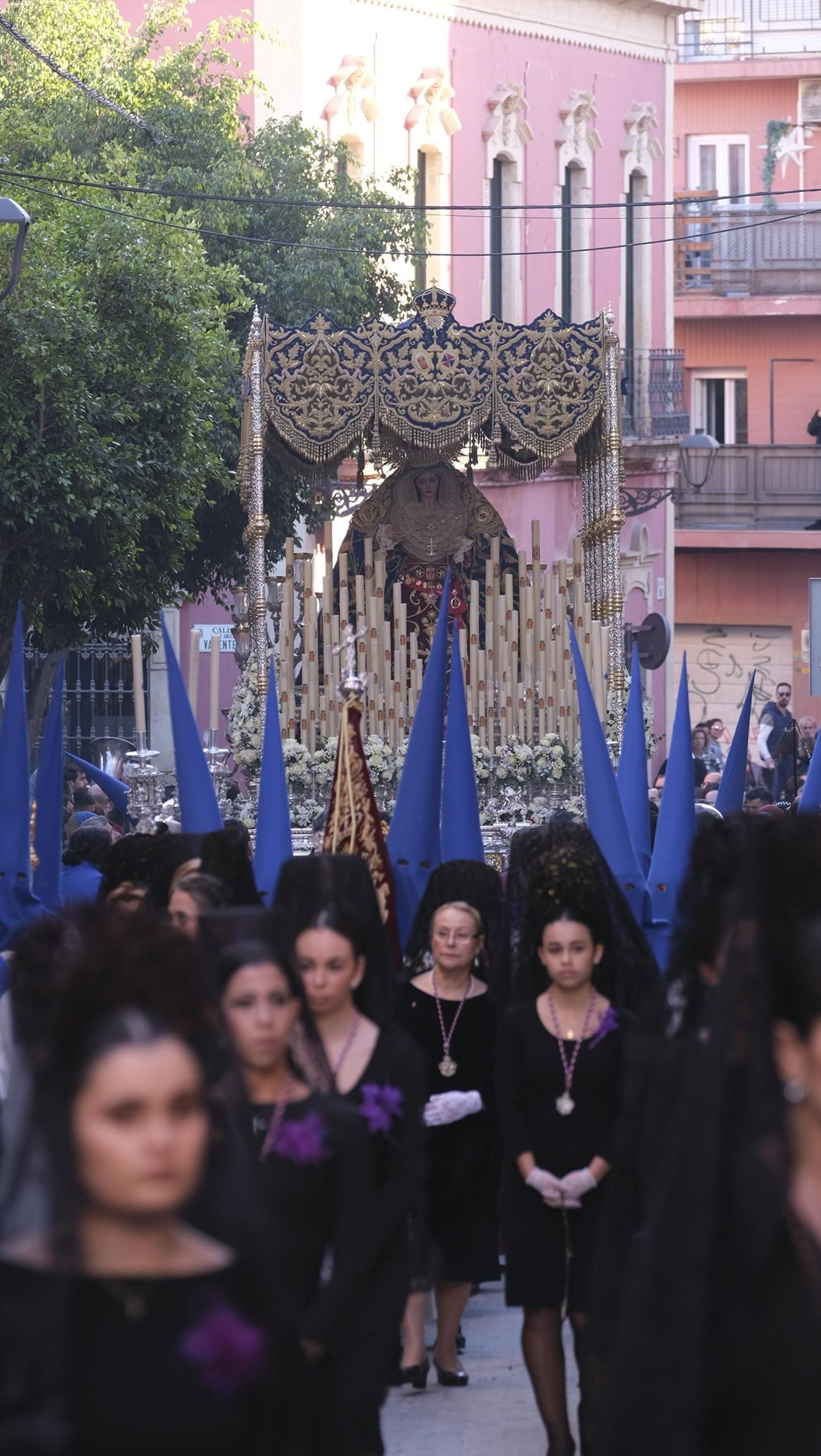 La procesión de Prendimiento en Almería, en imágenes