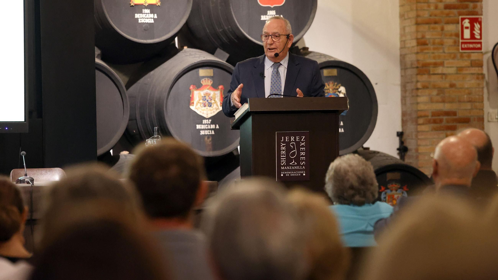 Cátedra del Vino 2024 por Luis García Ruiz en el Consejo Regulador del Vino de Jerez