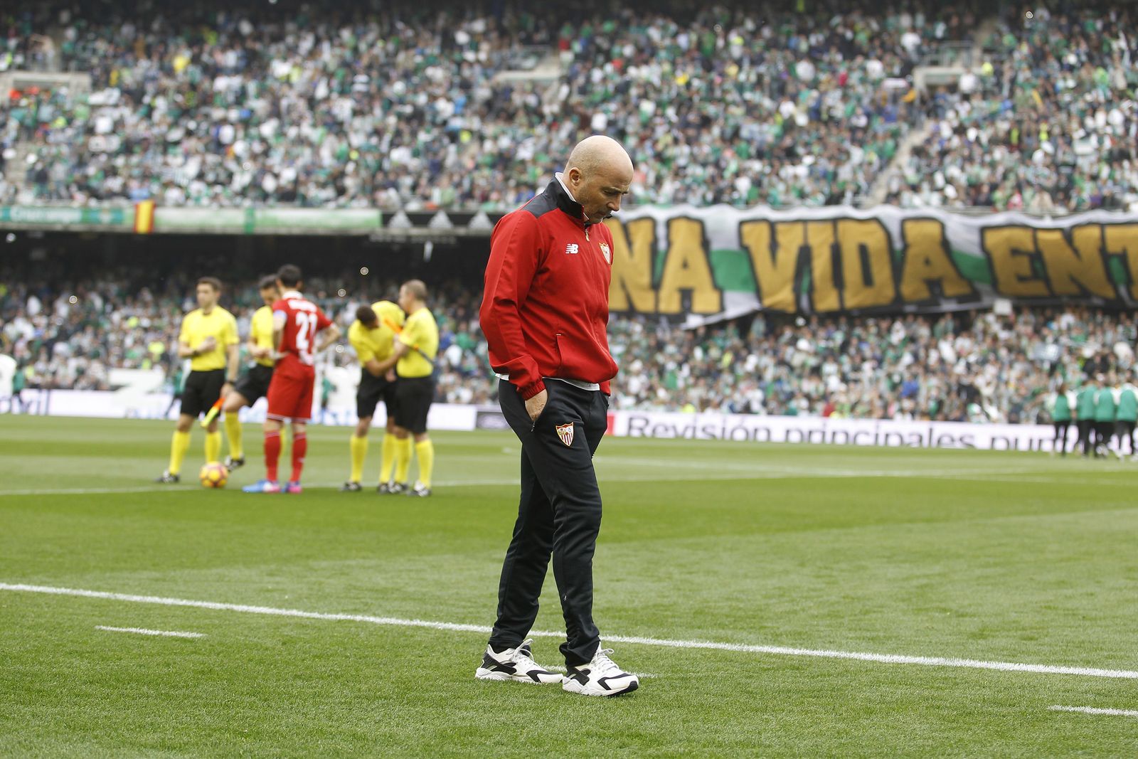 El Betis-Sevilla, en imágenes