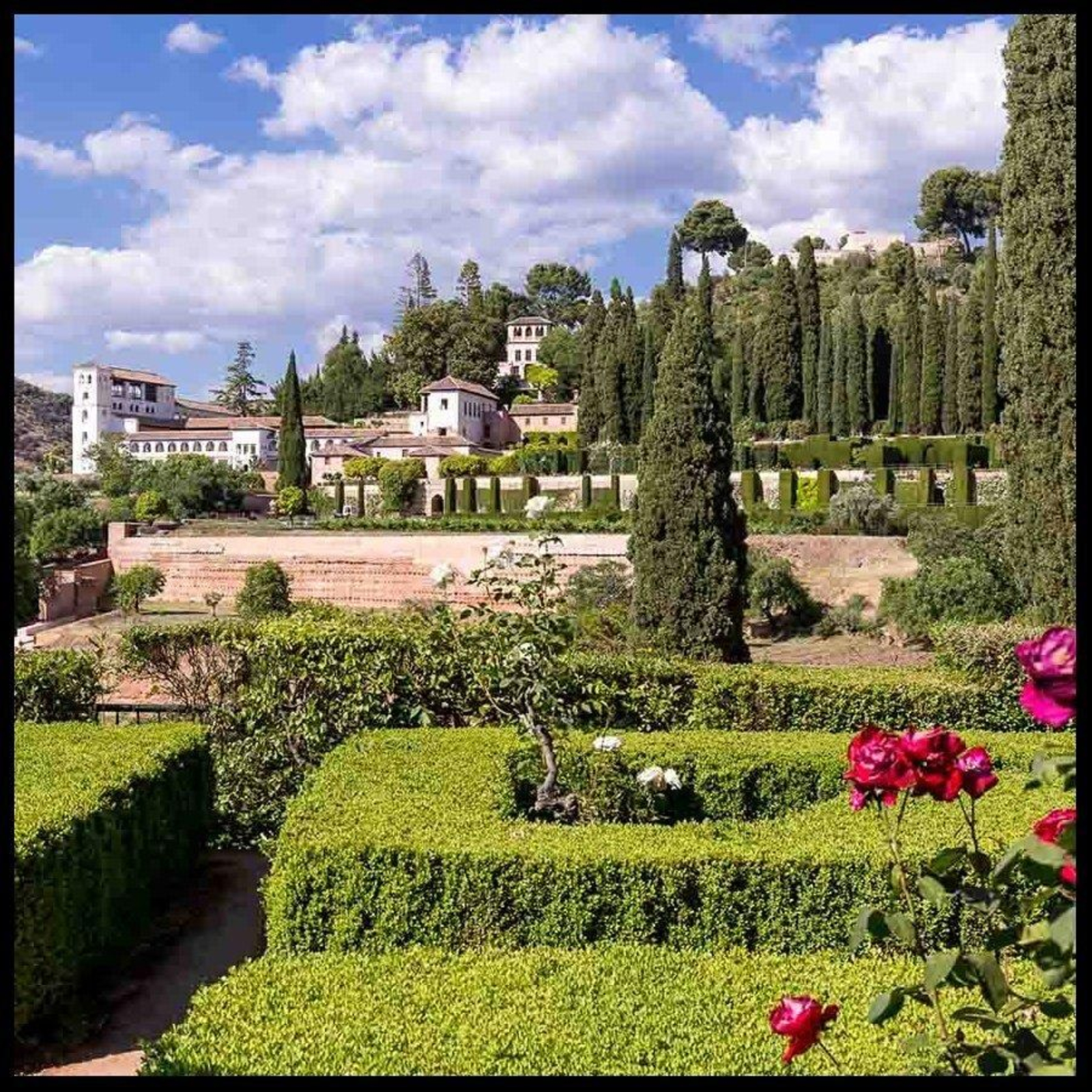 Jardines Parador de Granada