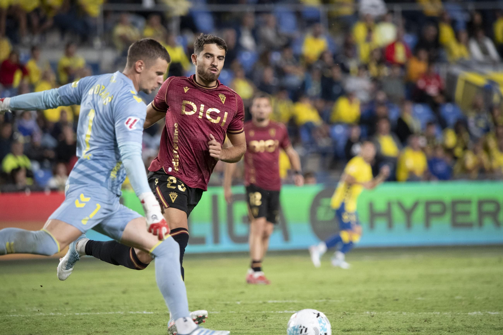 Las imágenes del Las Palmas-Cádiz CF