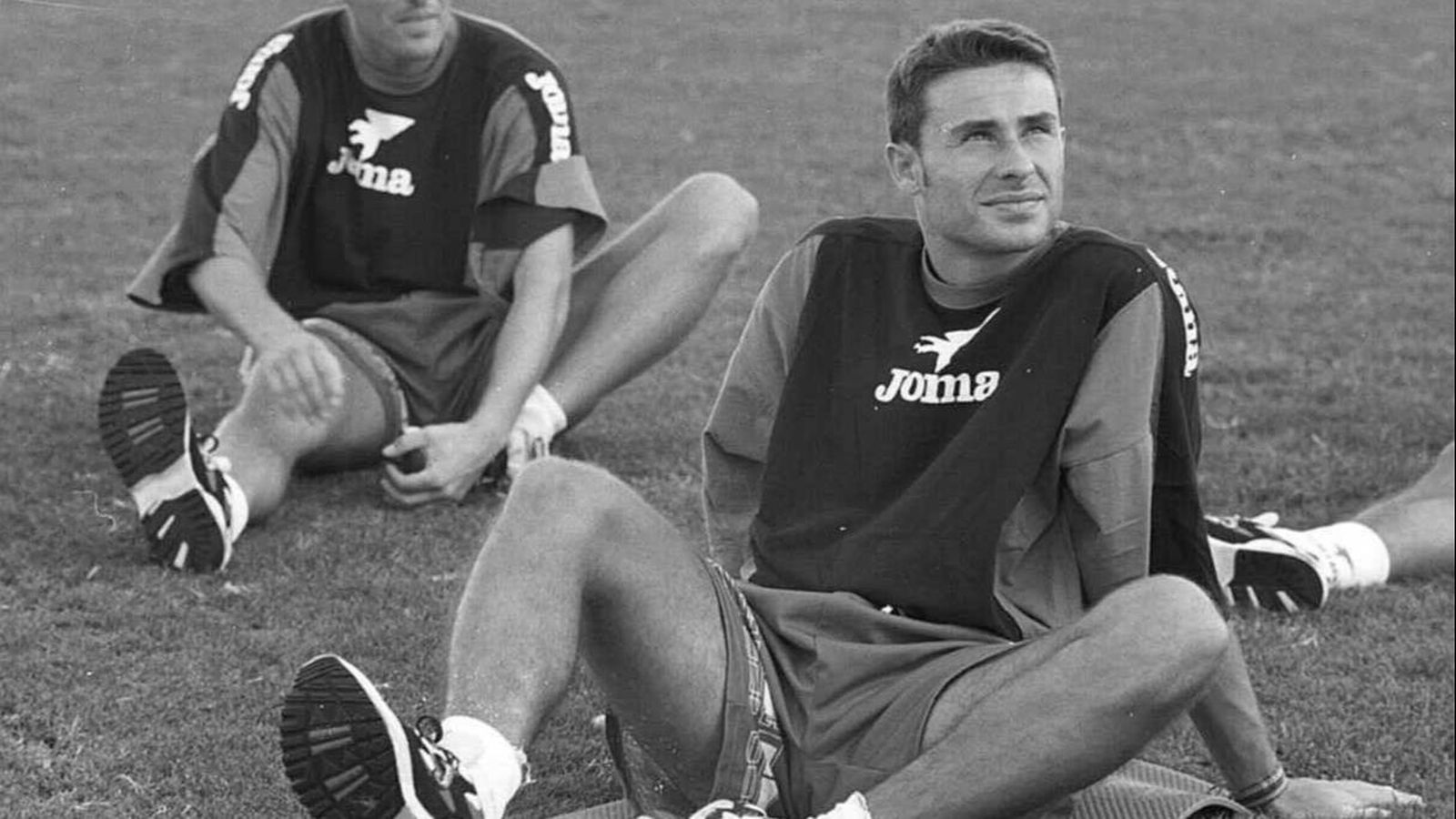 José Mari Casasola, en un entrenamiento con el Xerez Deportivo