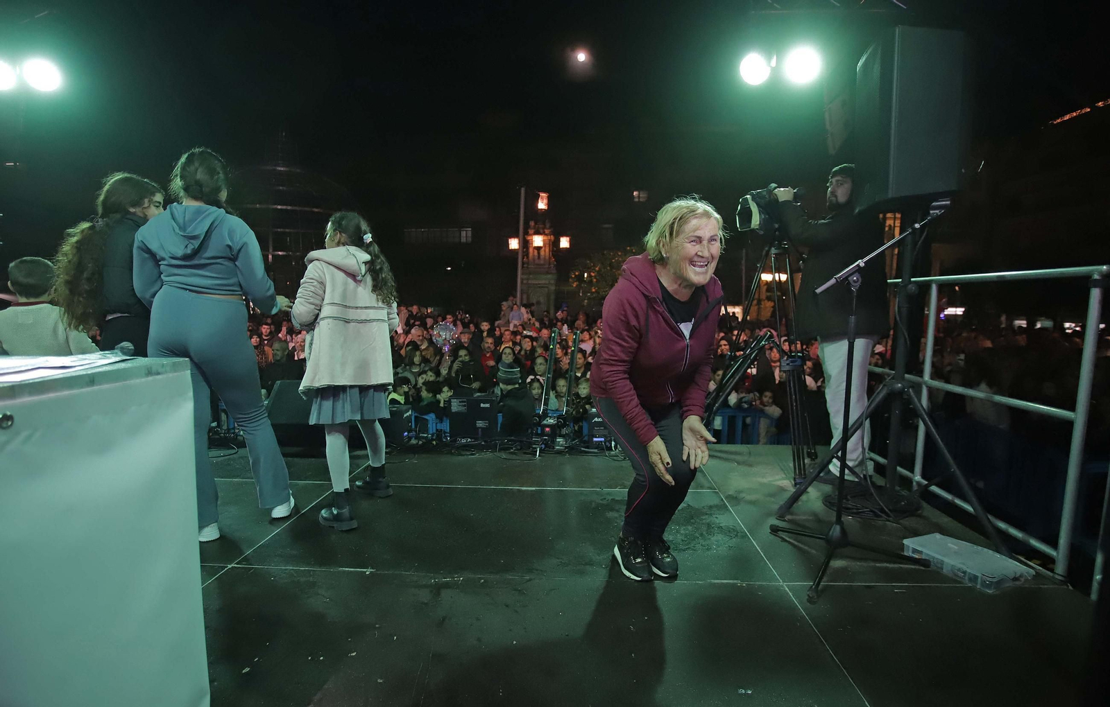 Fotos del encendido del alumbrado navideño en Algeciras