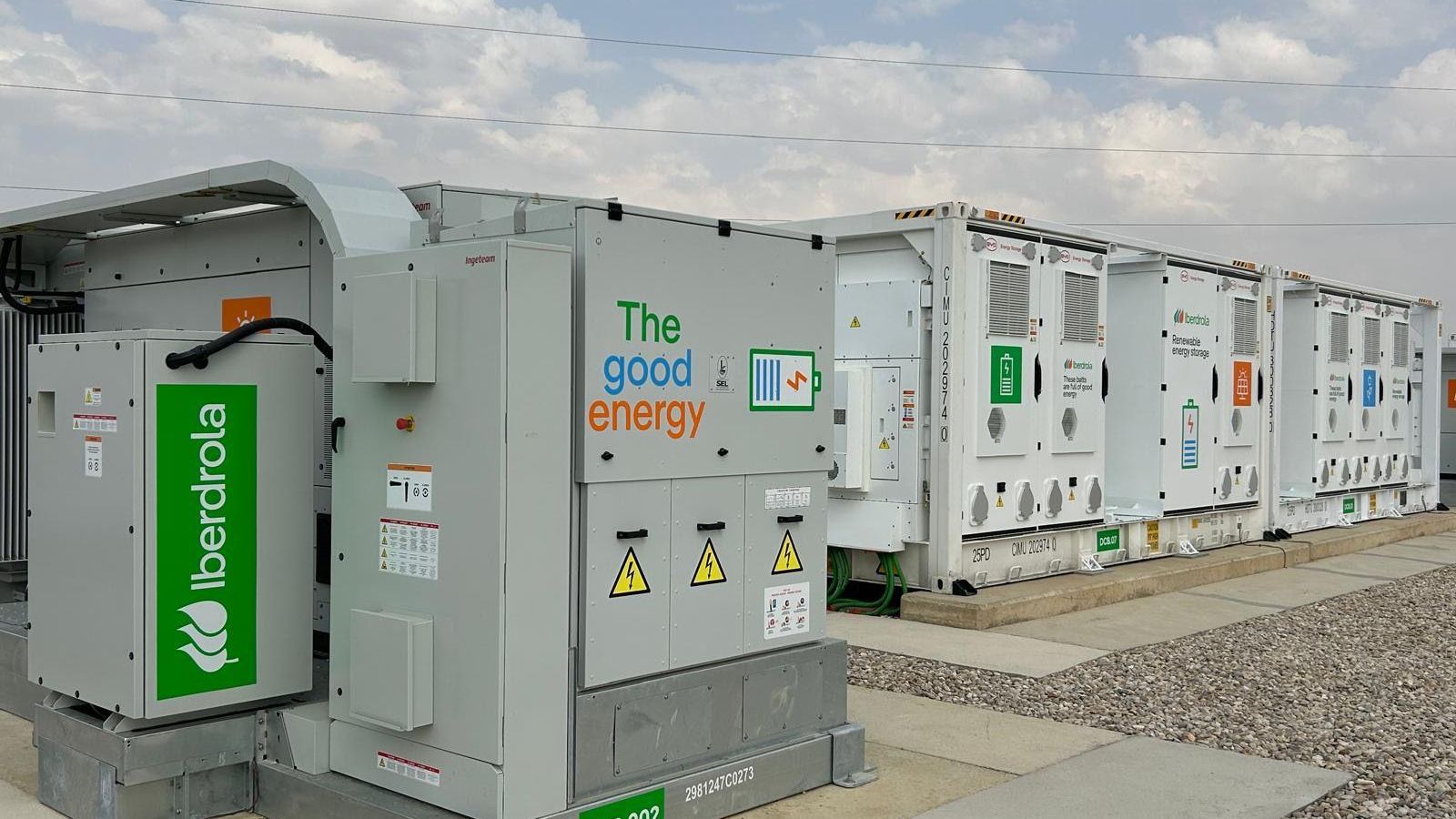 Baterías de almacenamietno de energía de Iberdrola