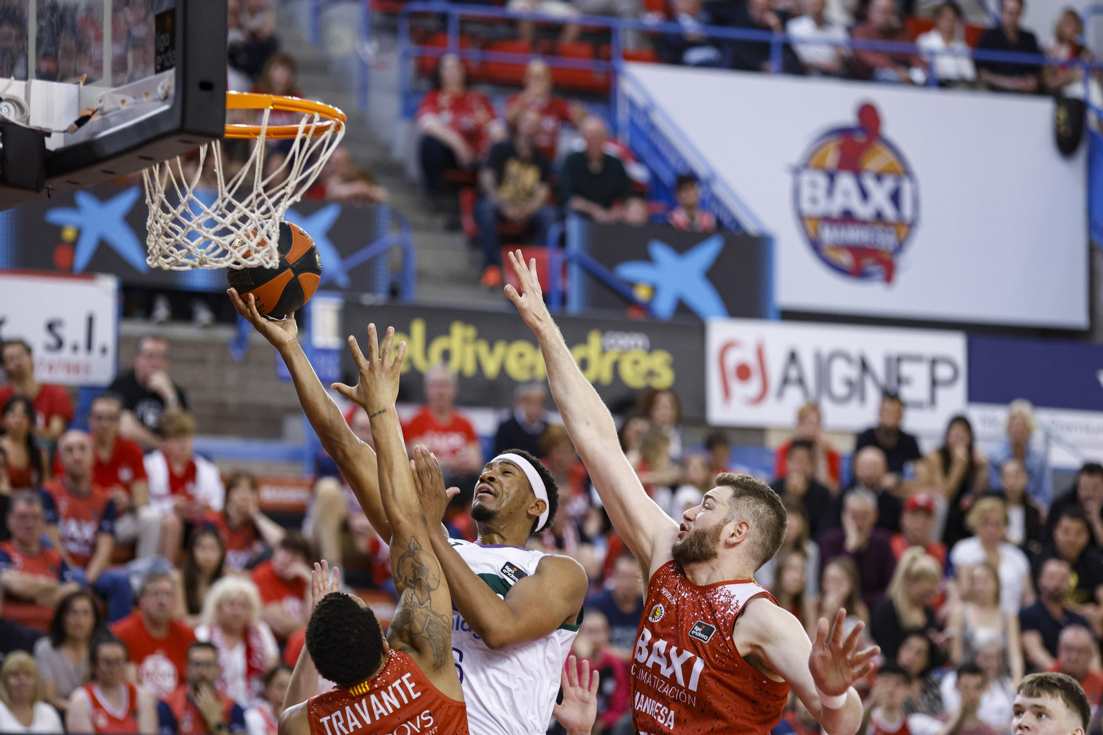 El Baxi Manresa - Unicaja, en fotos