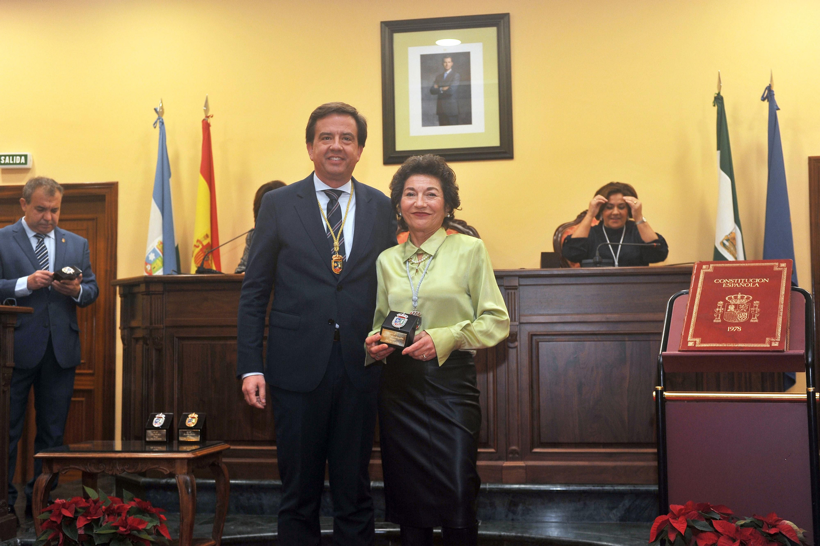 La celebración del Día de la Constitución en Lucena, en imágenes