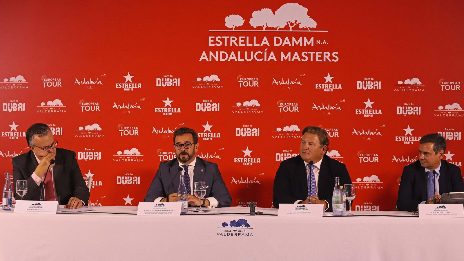 Fotos de la presentación del Andalucía Masters en Valderrama