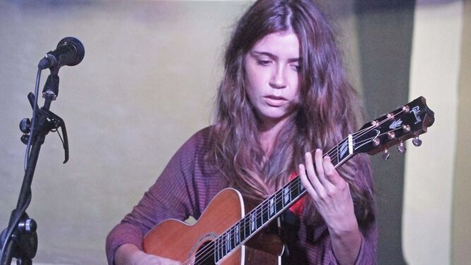 Carmen Boza en un concierto.