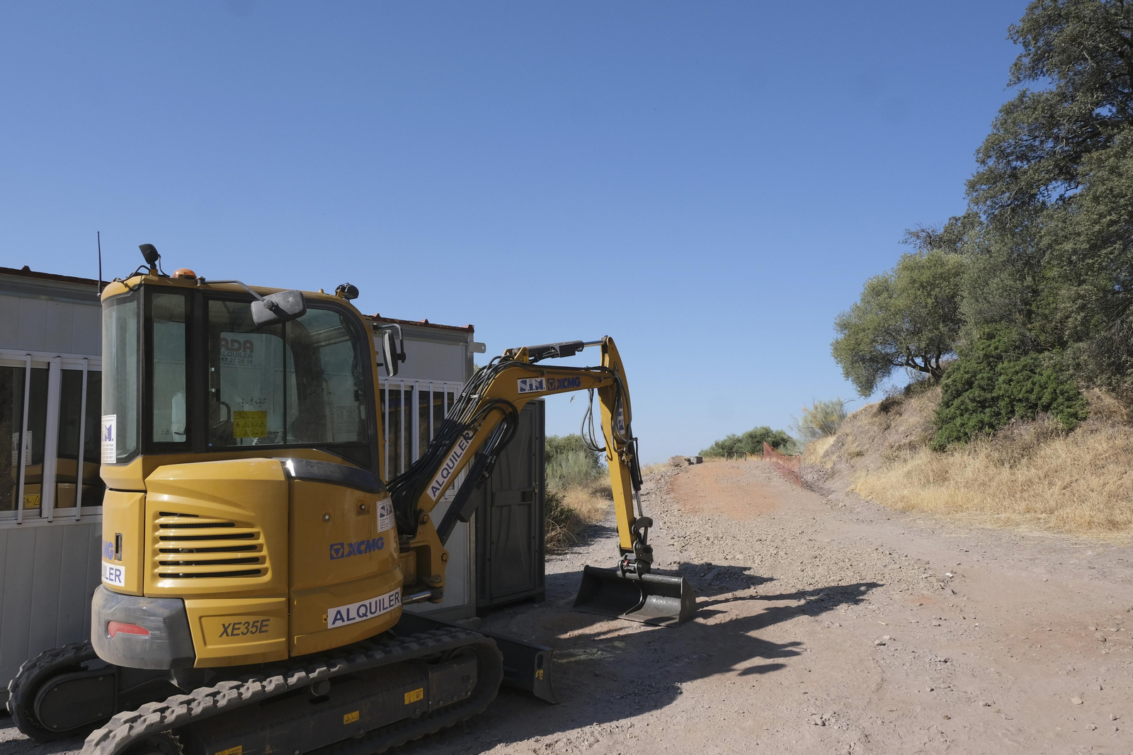 Así lucen las obras para mejorar la Cuesta del Reventón de Córdoba, en fotografías