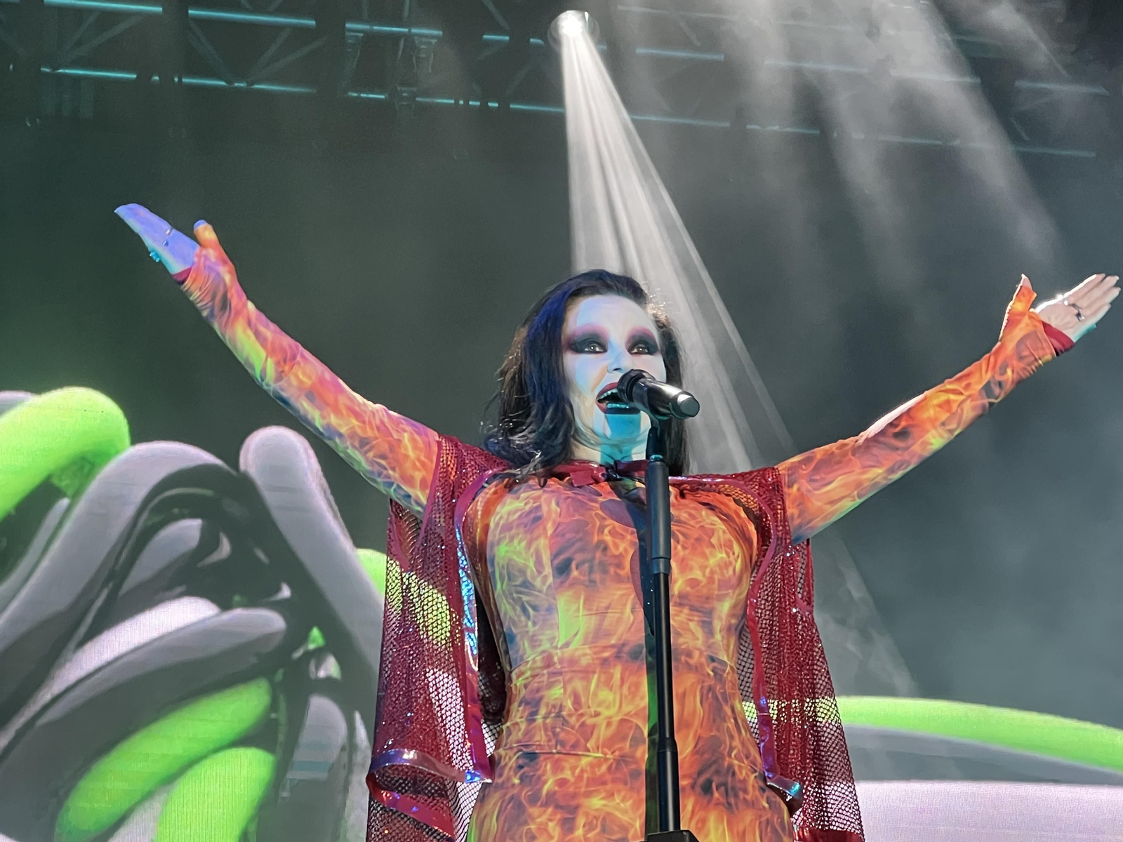 El concierto de Fangoria y las Nancys Rubias en Priego de Córdoba, en imágenes