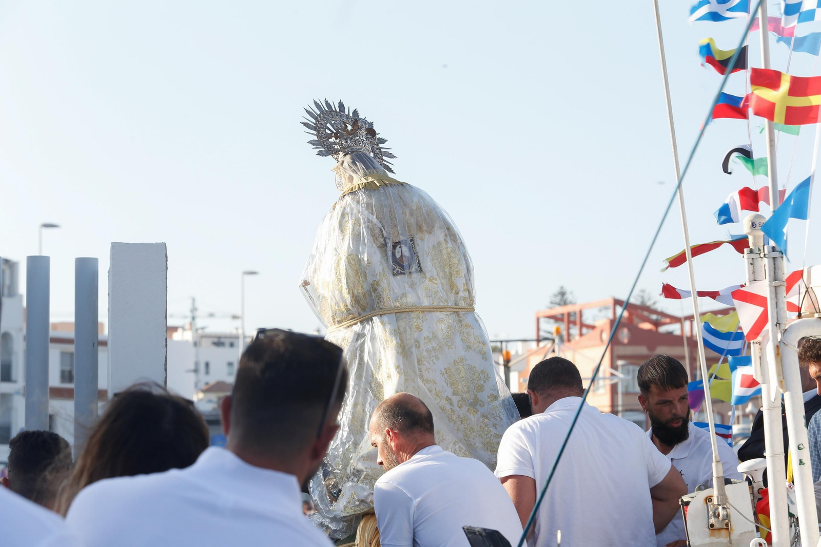 Fotos de la procesión de la Virgen del Carmen en Tarifa