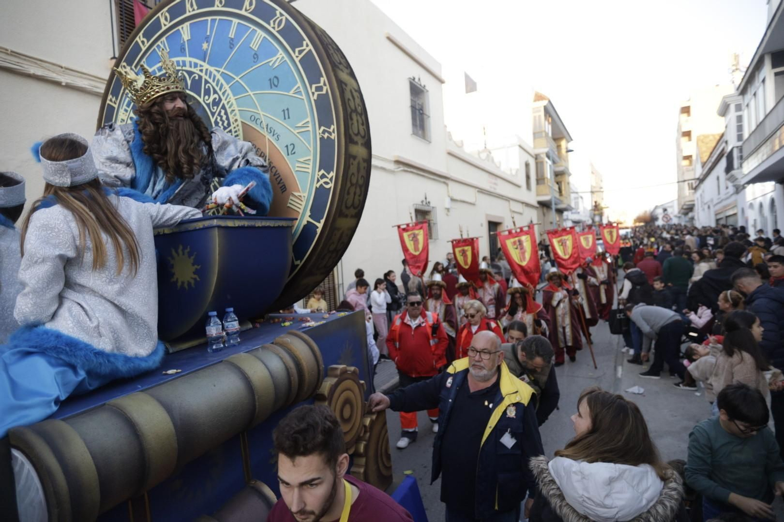 La cabalgata los Reyes Magos de Chiclana, en imágenes