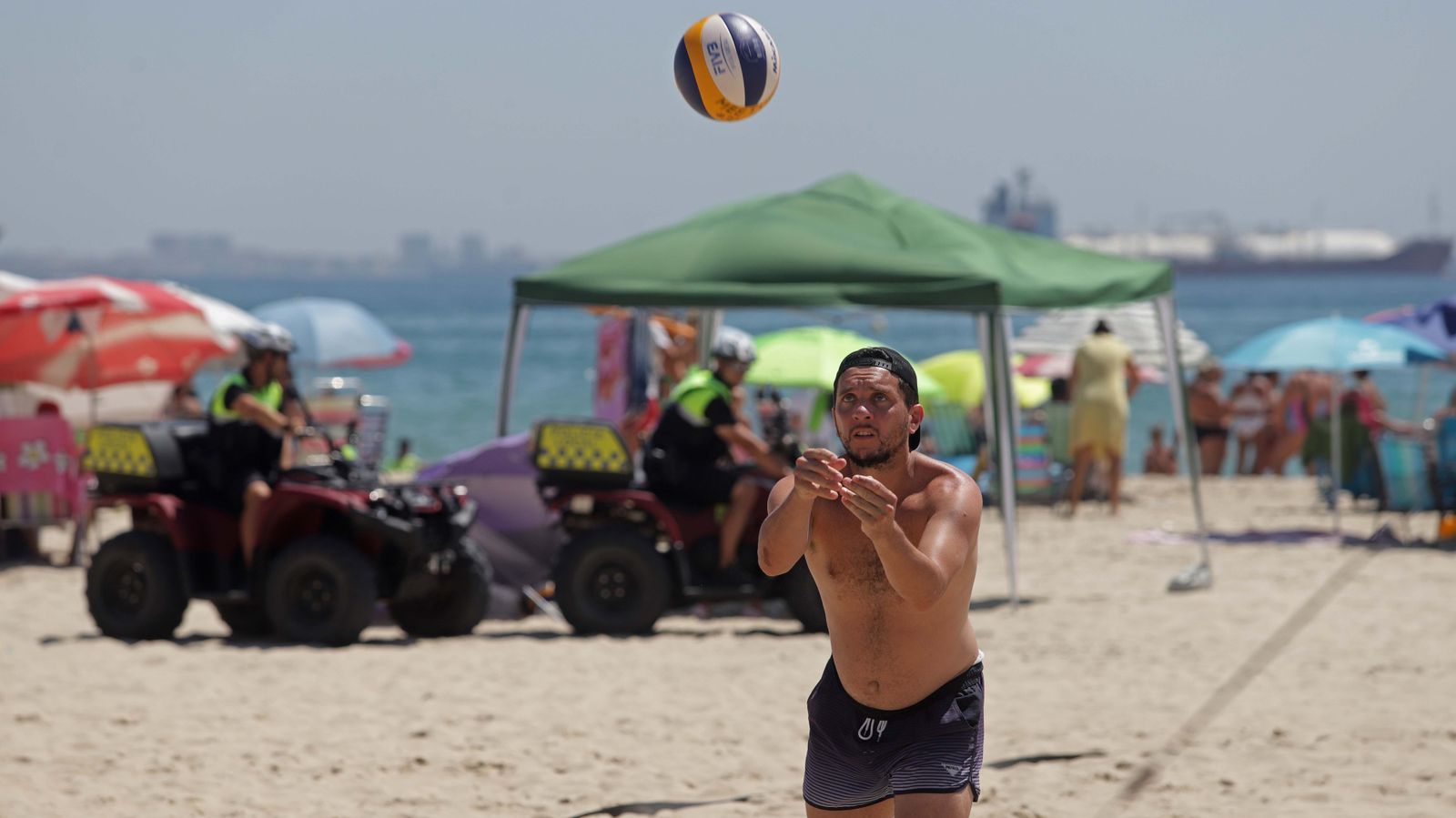 Fotos de la V Torneo Virgen de La Palma de vóley playa en El Rinconcillo