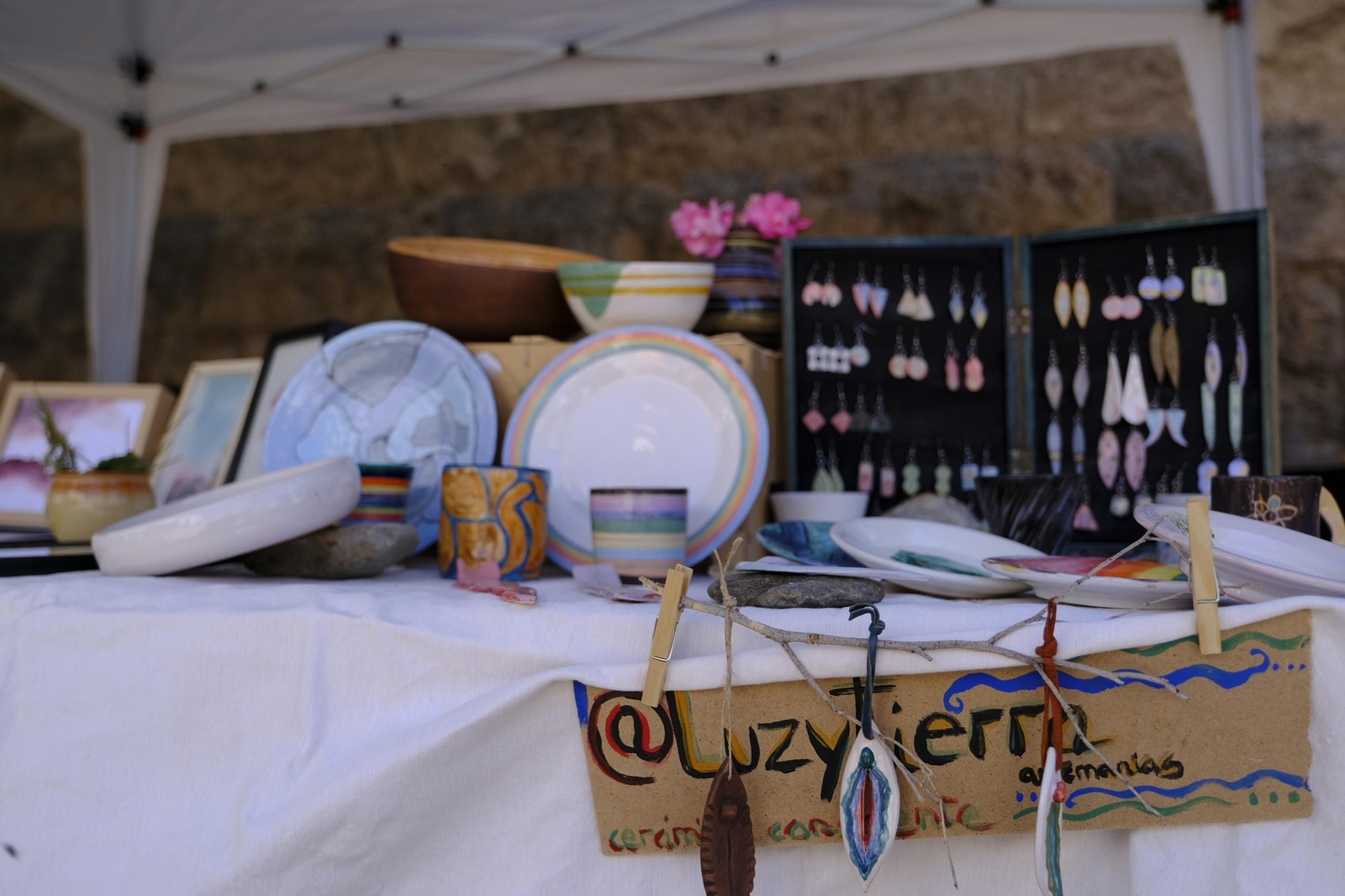 Fotogalería del ecomercado de Almócita. Almería