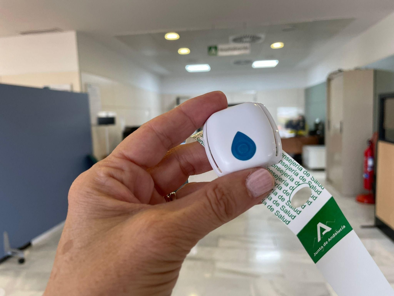 El botón utilizado para el sistema.