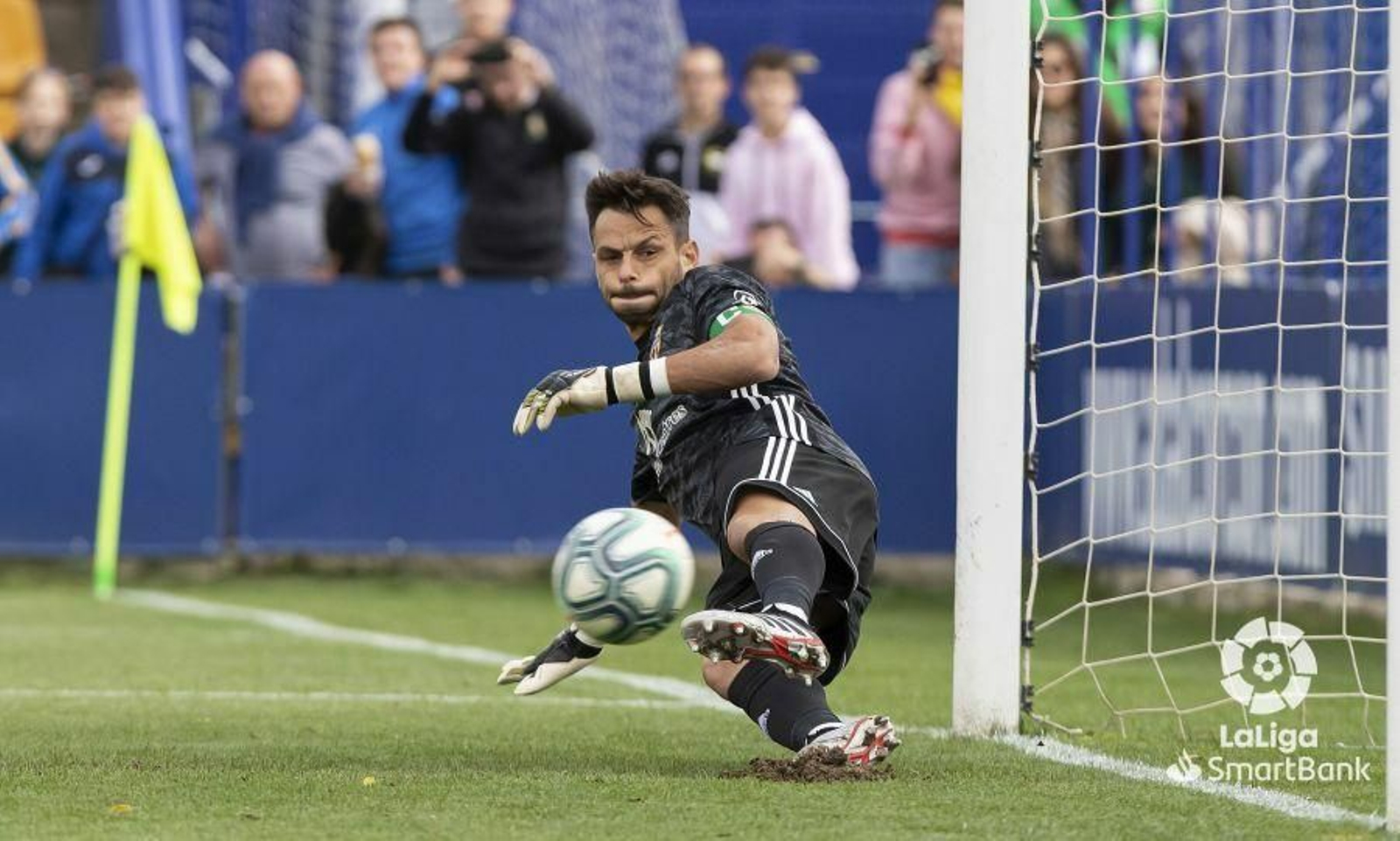 René, en el penalti encajado ante Stoichkov en Santo Domingo