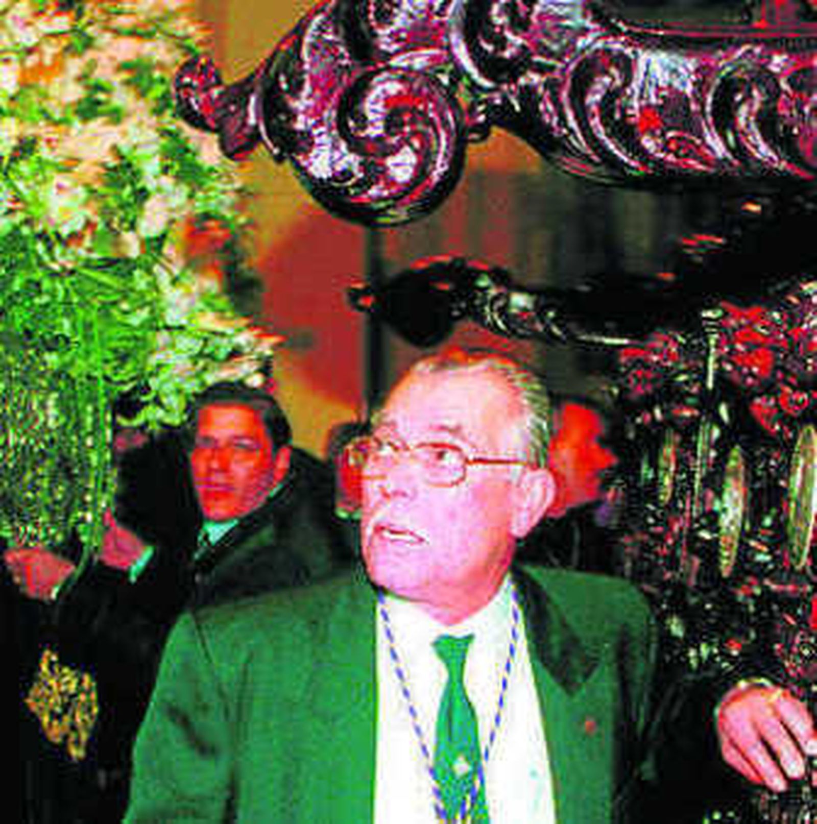 Manuel Ramírez, en la Madrugá.