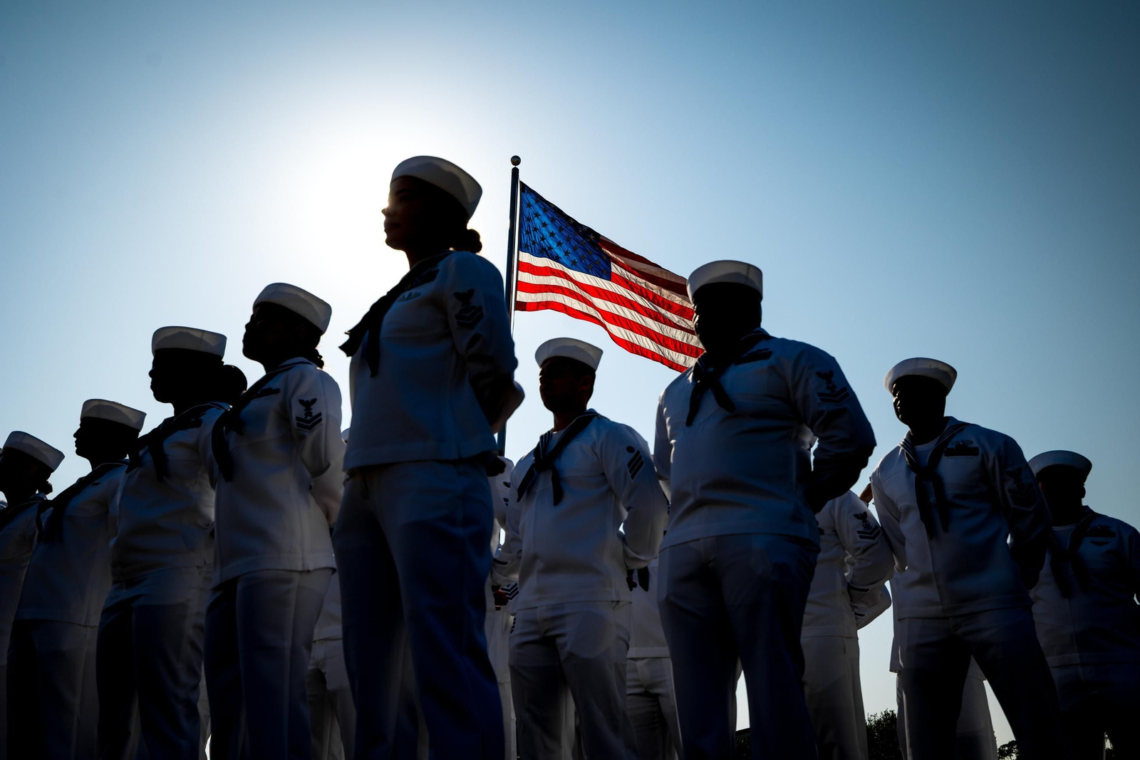 Las imágenes de la ceremonia de cambio de mando de EEUU en la Base de Rota