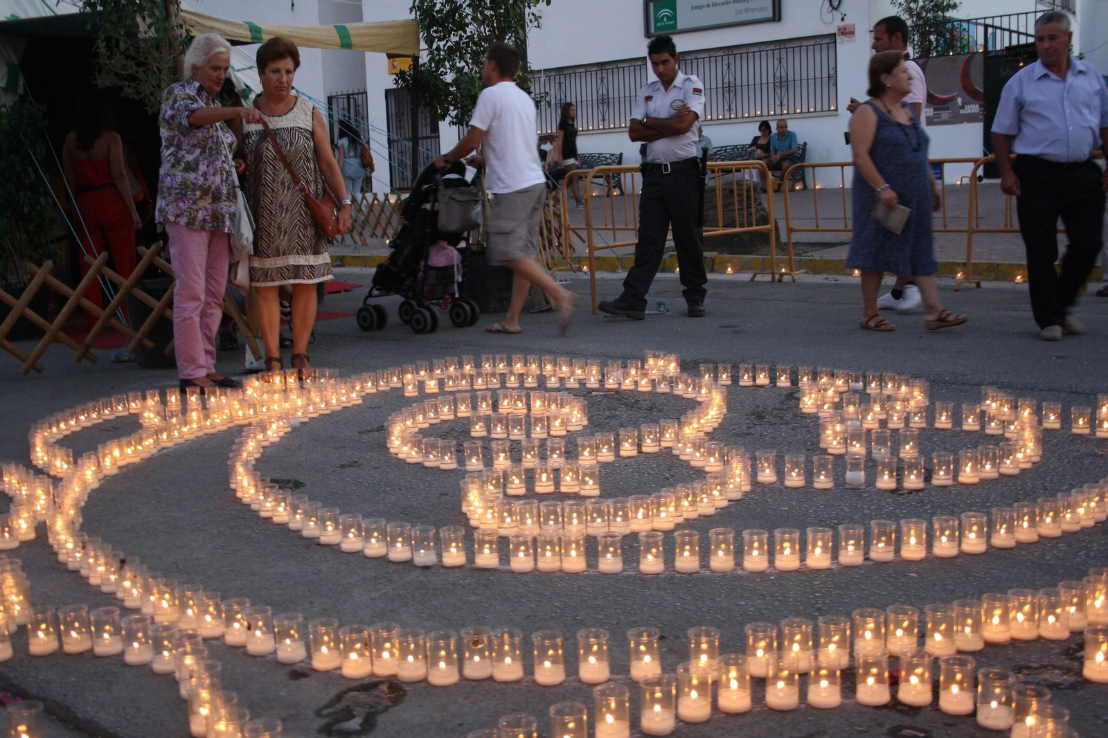 Una foto de una edición pasada de la Luna Mora de Guaro.