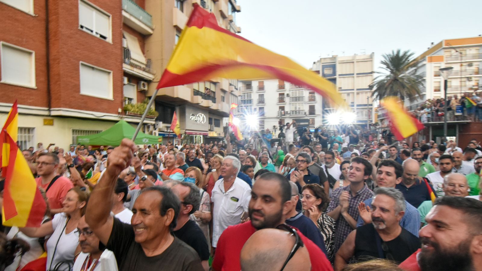 Las fotos del mitin de Vox en Algeciras