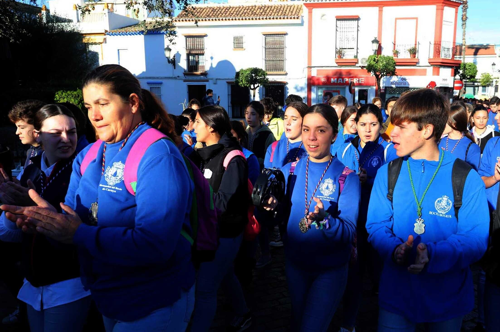 Imágenes de la Peregrinación de Jóvenes Rocieros