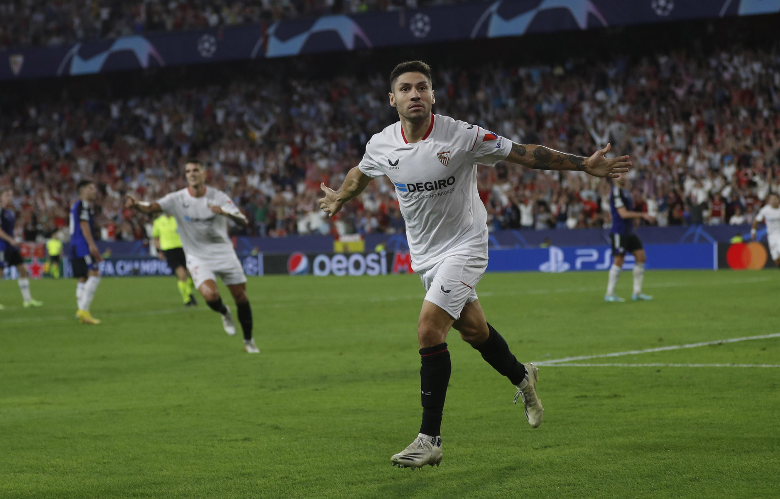 Las imágenes del Sevilla fc-Copenhague