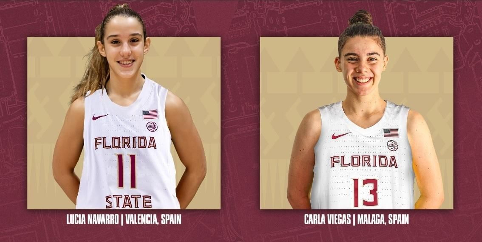 Lucía Navarro y Carla Viegas.