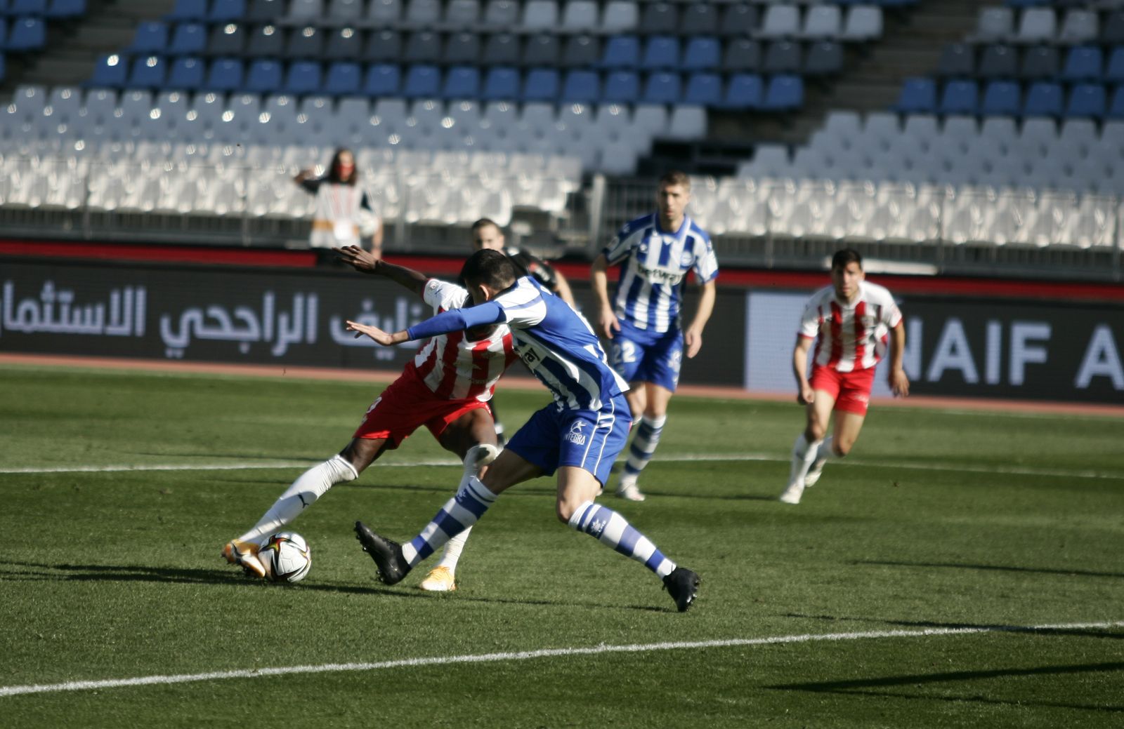 Fotogalería U.D. Almería-Deportivo Alavés. Copa del Rey