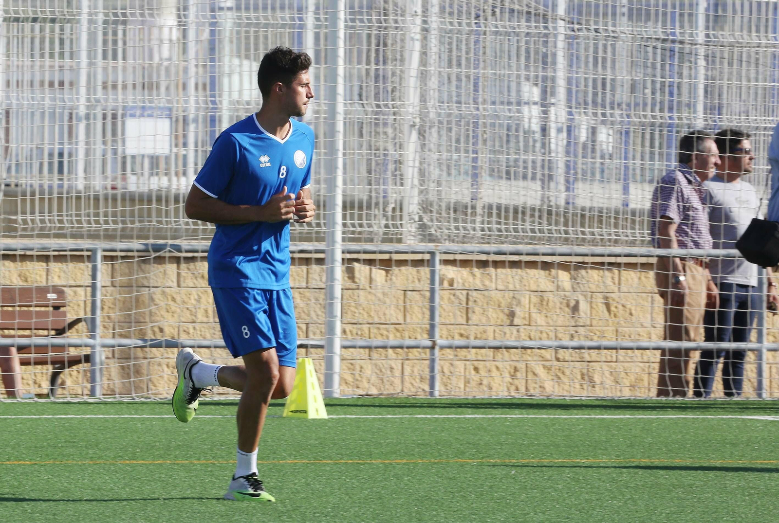 Imágenes del primer entrenamiento del  XerezDFC