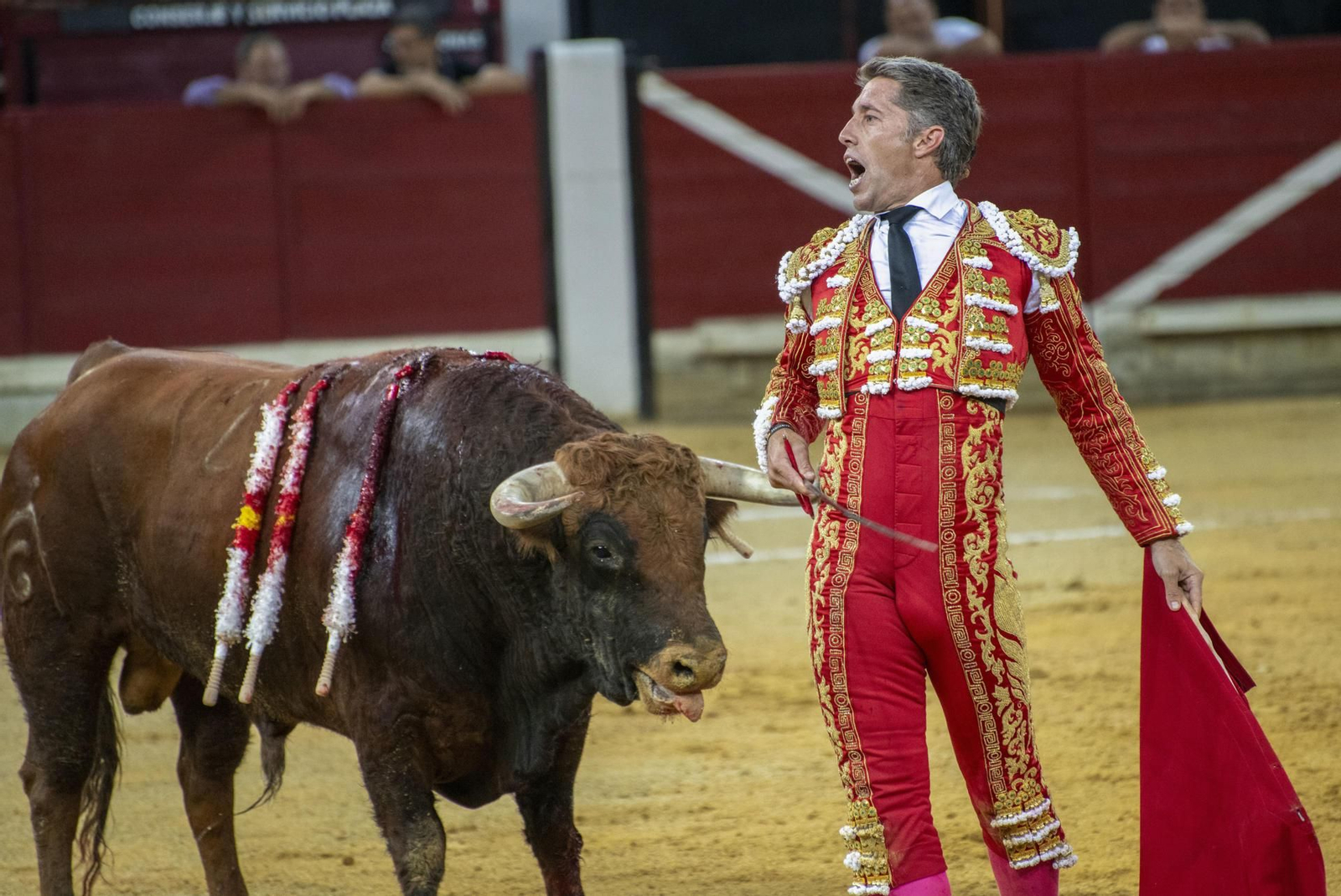 La primera corrida de San Lucas con el Fandi, Ferrera y Escribano, en imágenes