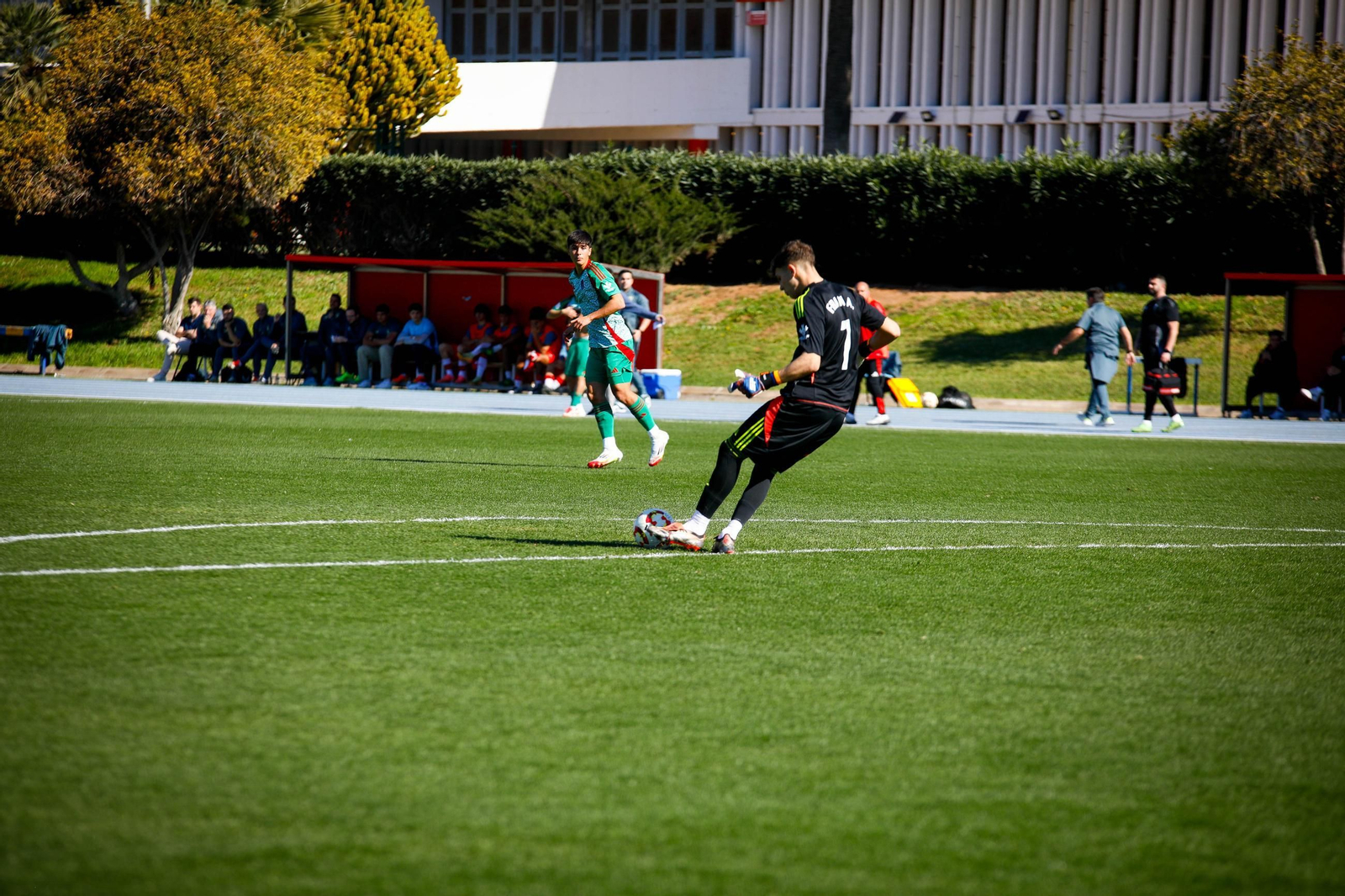 Las imágenes de Segunda RFEF entre Almeria B y recreativo de Granada