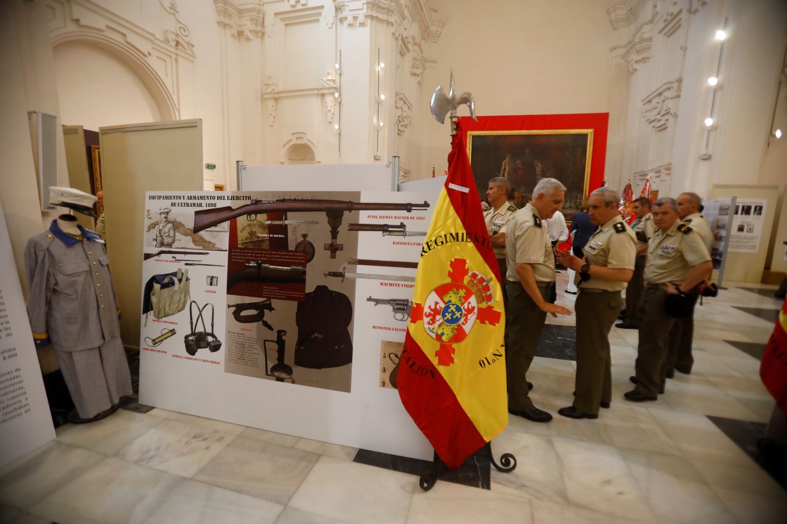 La exposición 'Cuba, Puerto Rico y Filipinas, 1492-1898 cuatro siglo de gestas en ultramar', en imágenes