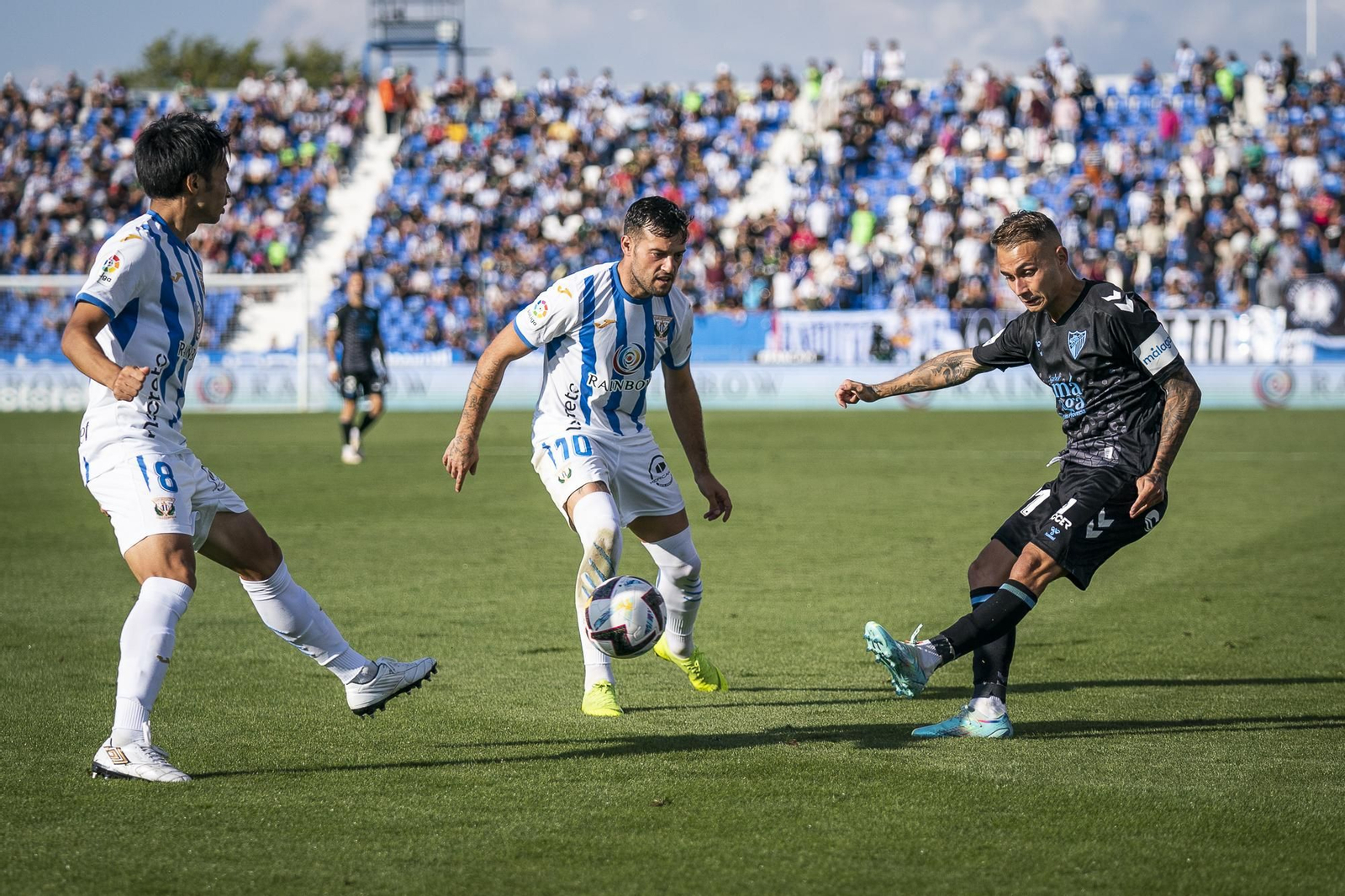 Las fotos del CD Leganés-Málaga CF