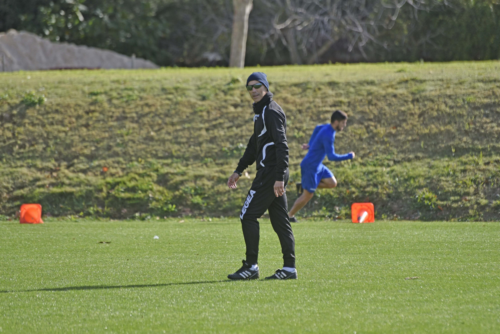 Antonio Calderón, entrenador de la Balona, en el Santa María Polo Club