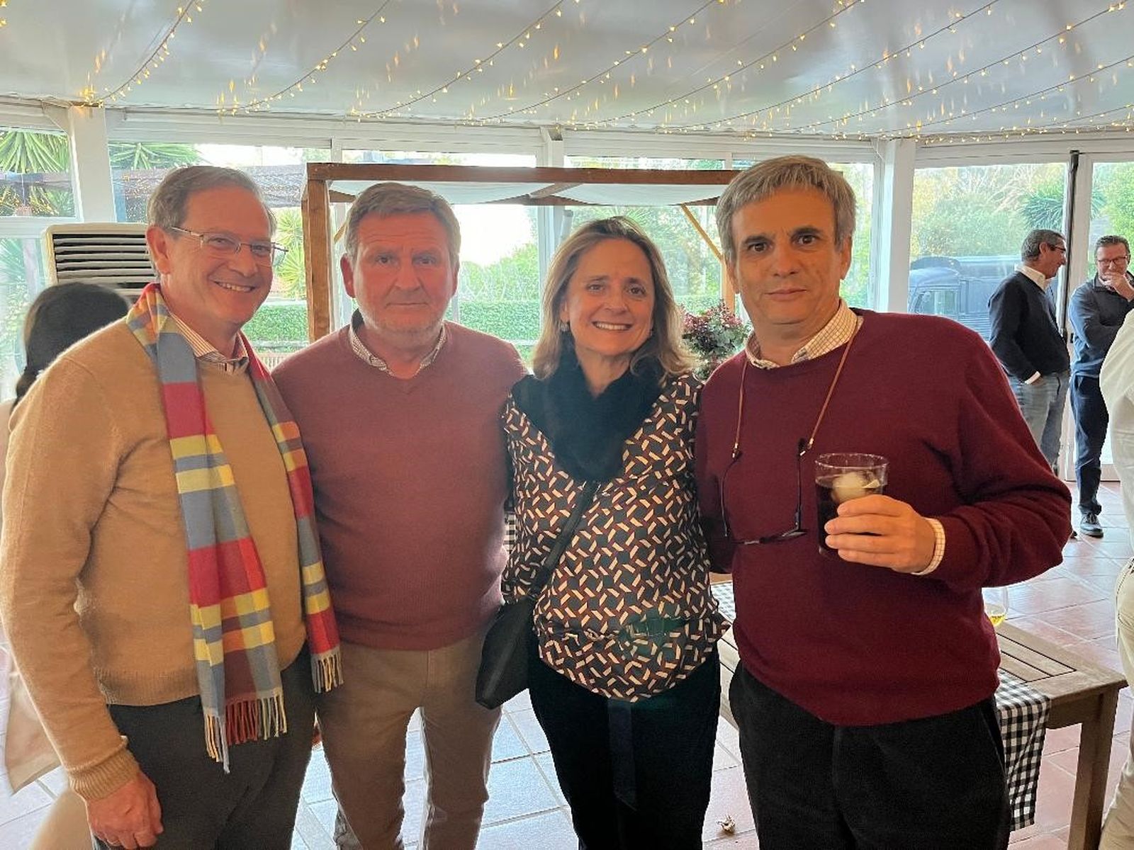 Paco Guerra, Alejandro Grosso, Mara Castro y Rafael del Cuvillo.