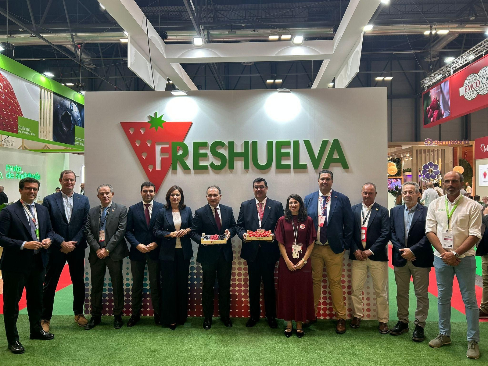 Huelva en Fruit Attraction 2025: las mejores imágenes del primer día en la feria de frutas y hortalizas más multitudinaria del mundo