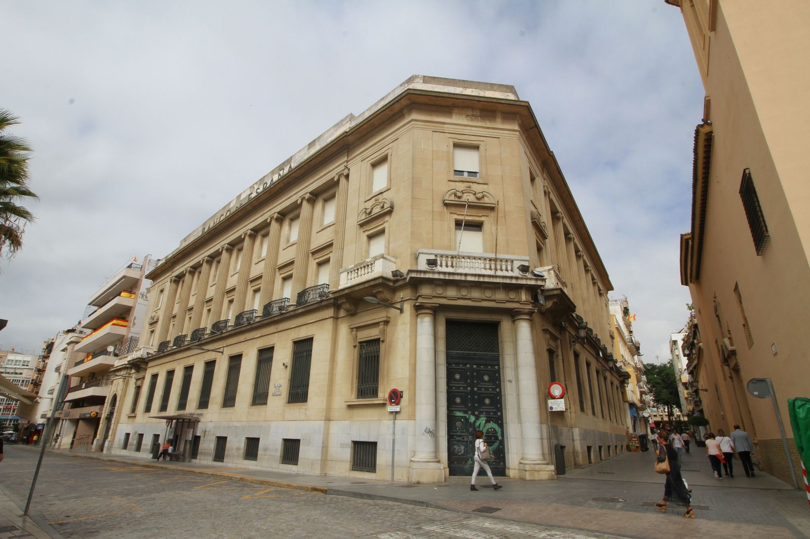 El edificio del Banco de España.