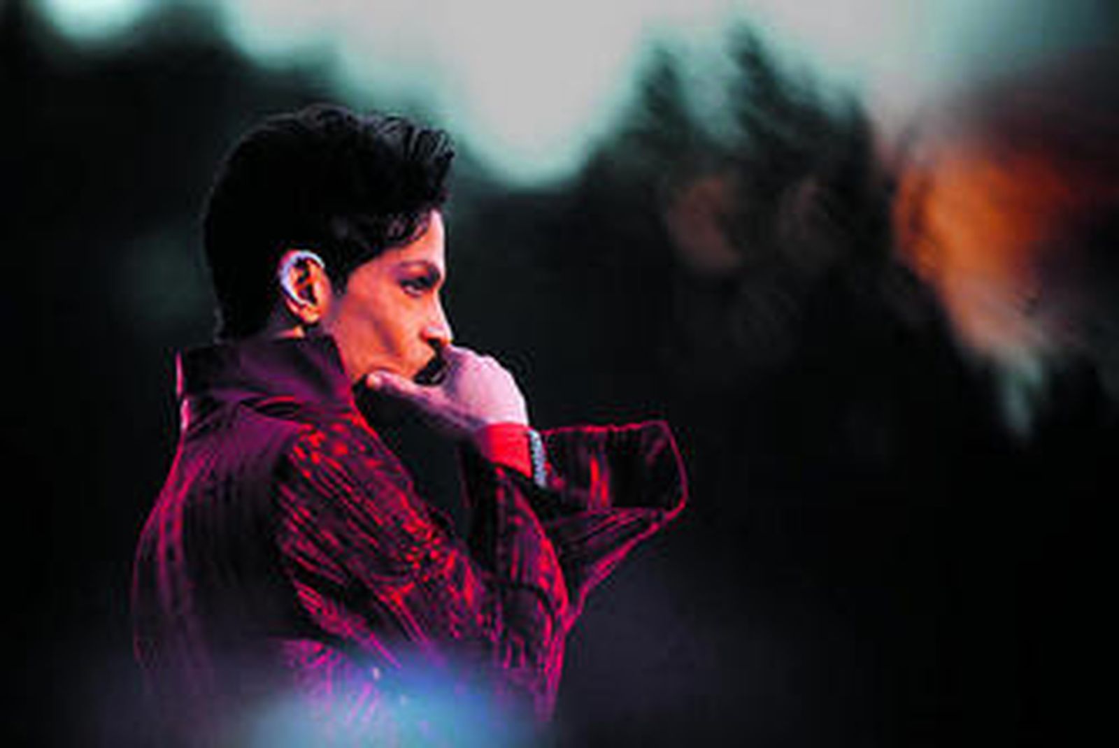 Prince, fotografiado en 2011 durante un concierto en el Festival de Sziget en Budapest.