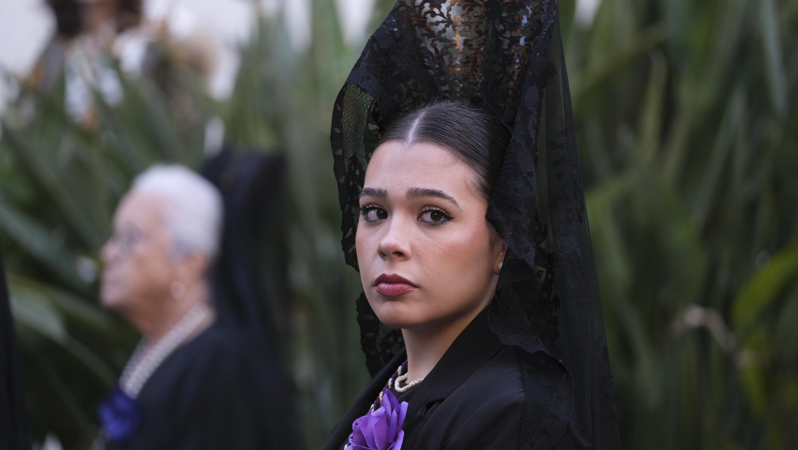 La procesión de Pasión en Almería, en imágenes