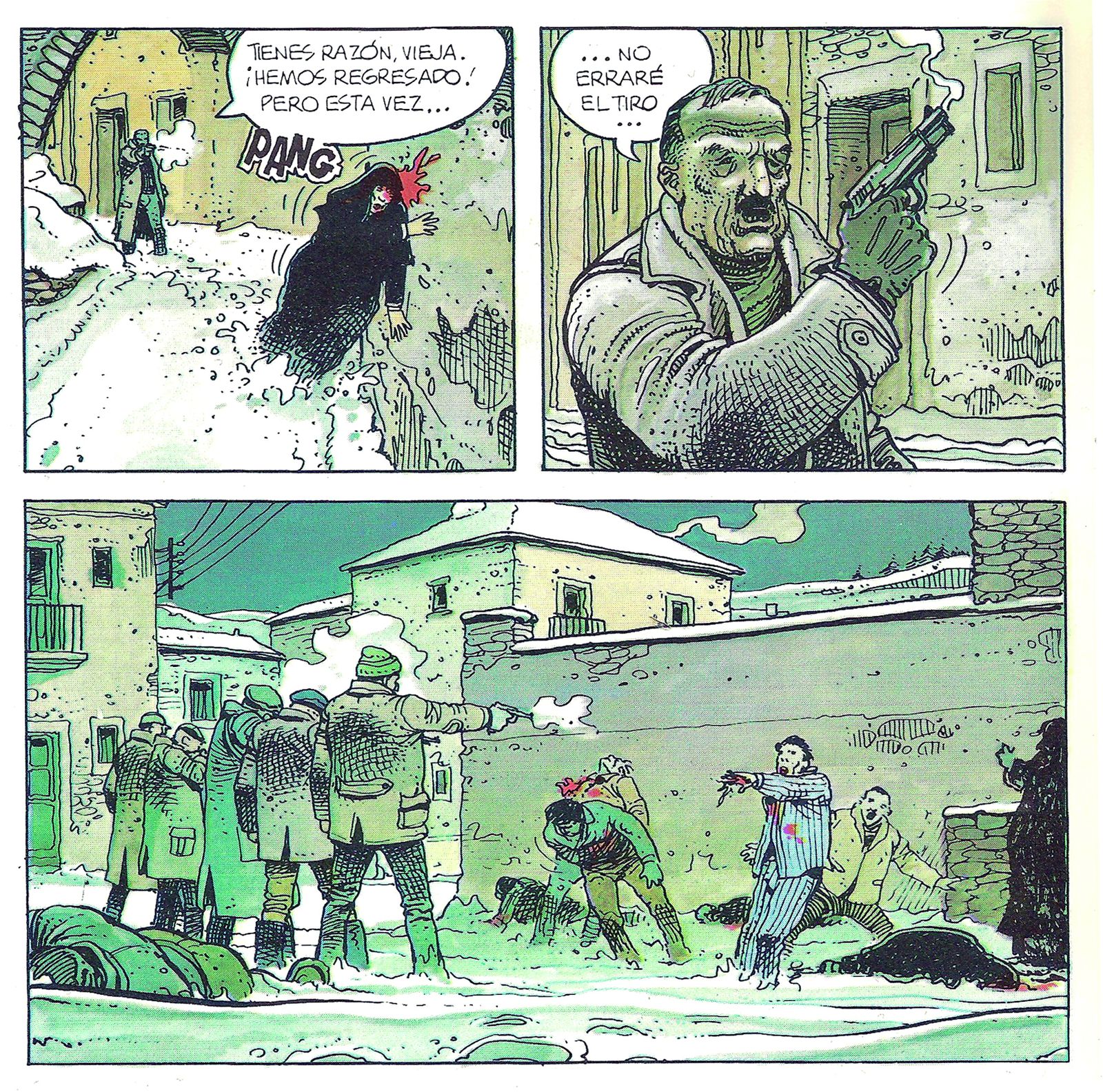 Detalle de una viñeta de la obra.