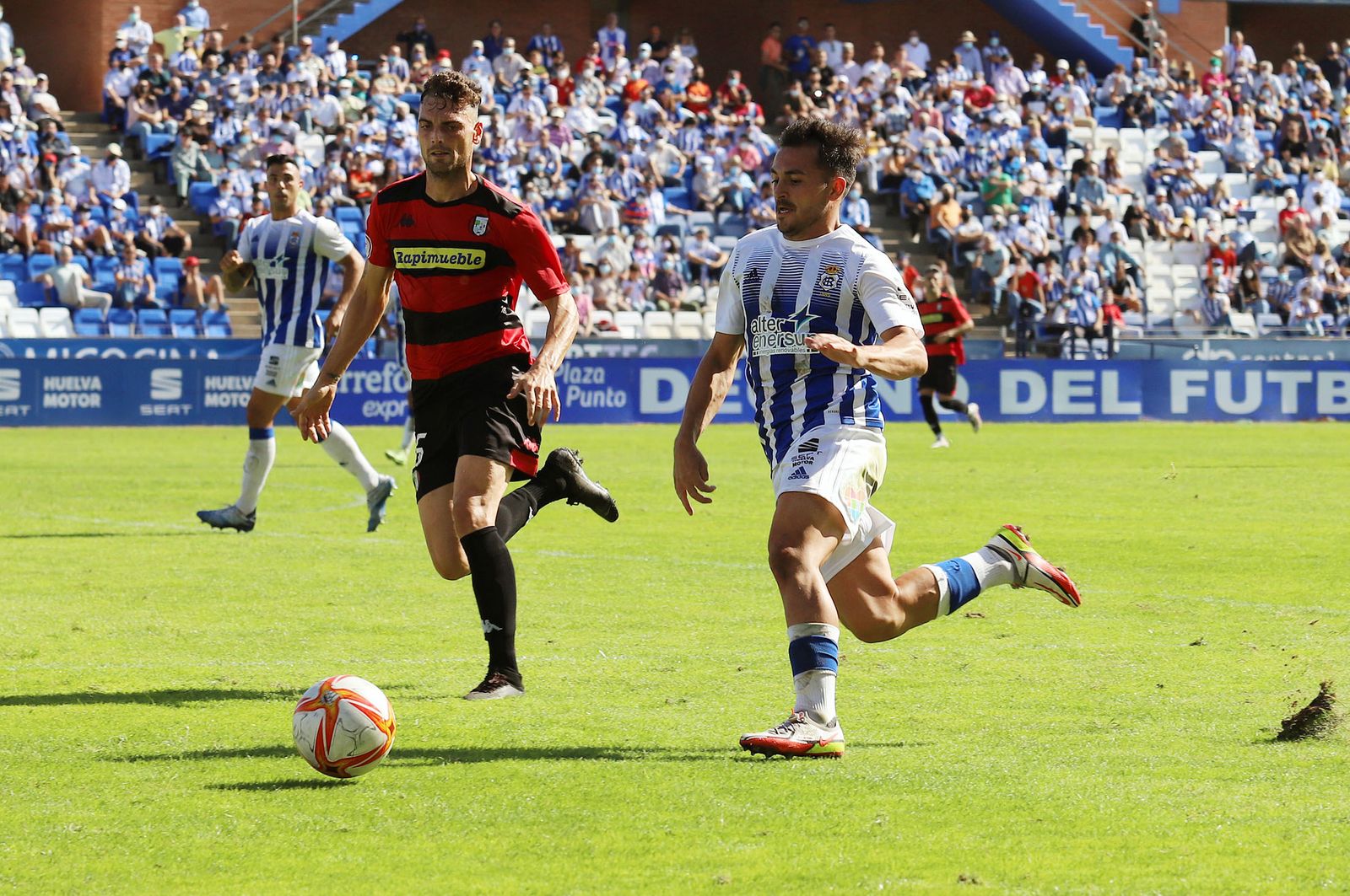 Marc Fraile no ha podido brillar en su paso por el Recreativo.