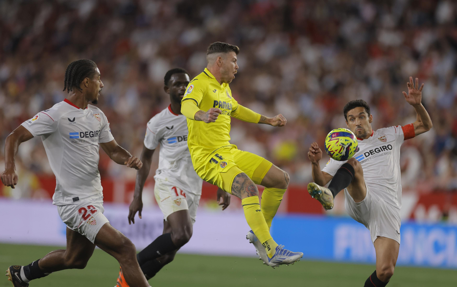 Las imágenes del Sevilla-Villarreal