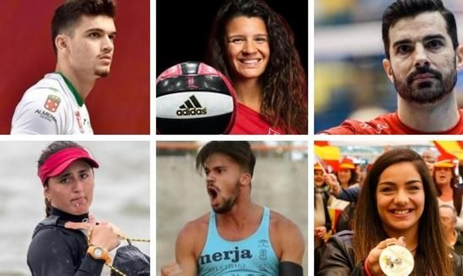 David López, Raquel Lázaro, Miguel Ángel de Amo, Ana Moncada, Isidro Leyva y María Torres